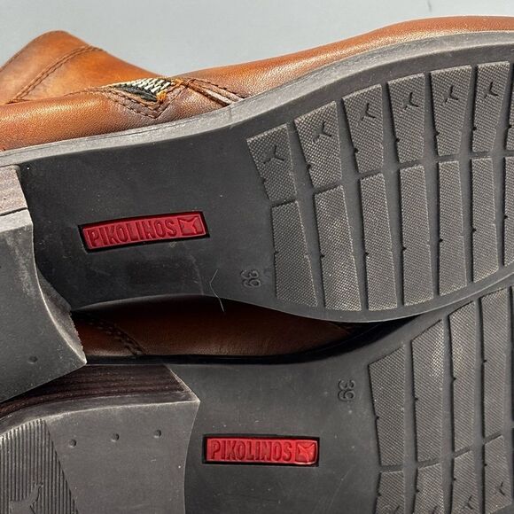 PIKOLINOS Women’s Brown Leather Boots - Picture 6 of 7